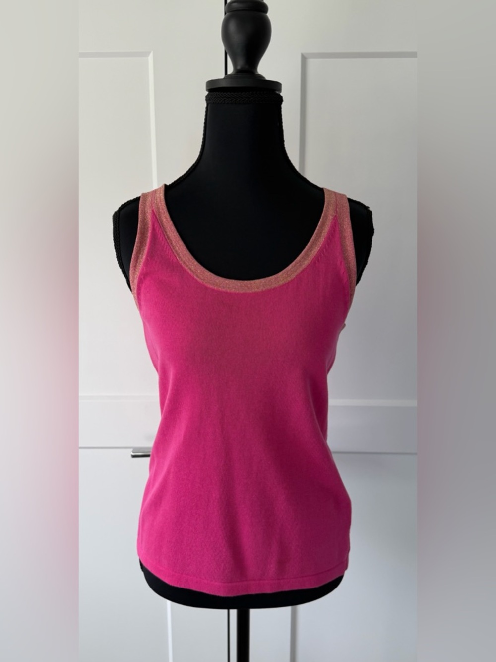 EUC Michael Kors Hot Pink Sleeveless Tank Top, Medium/Large